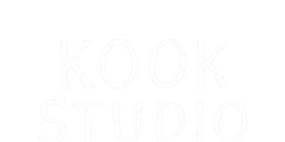 logo white kookstudio